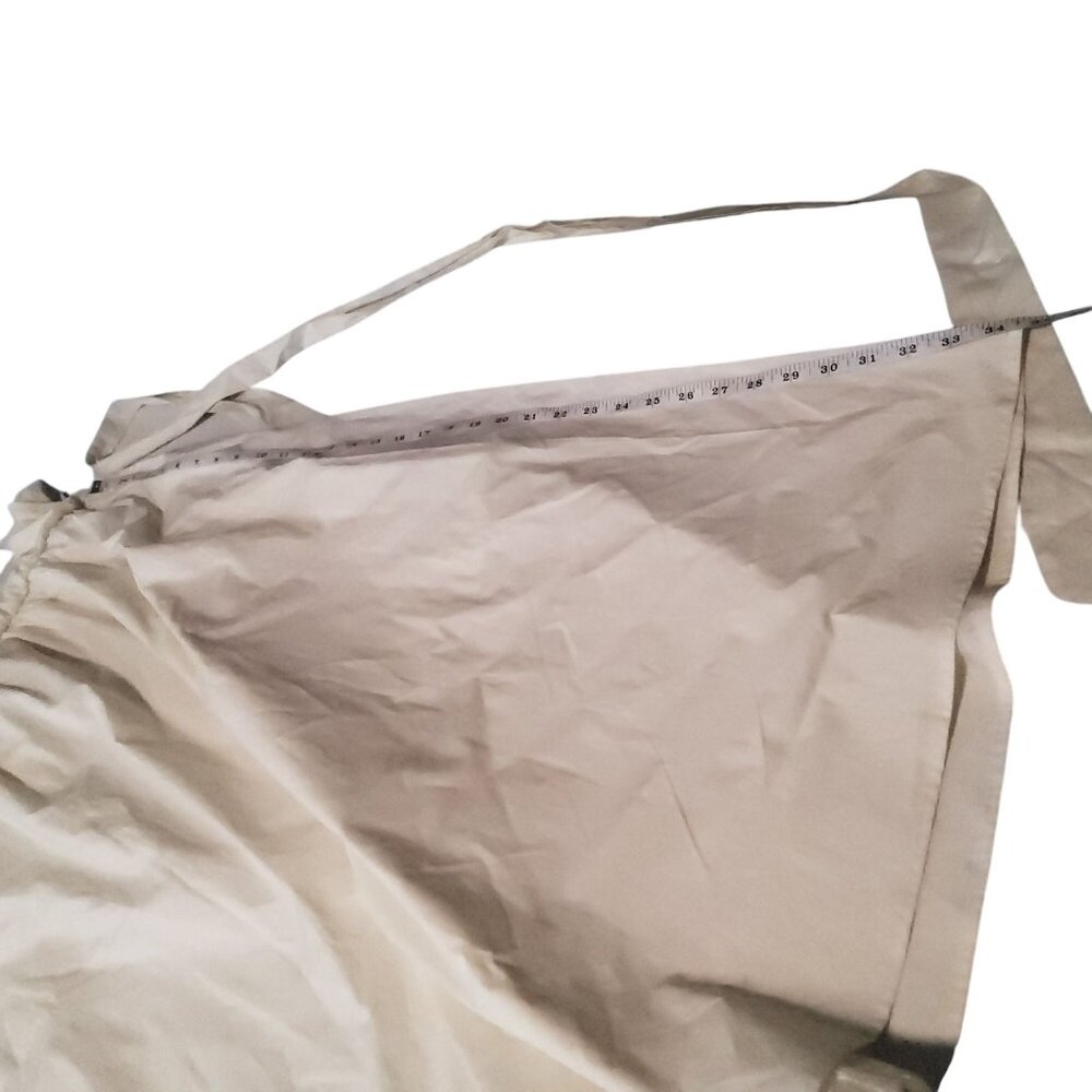 Who What Wear Womens XL White Sleeveless Dress Lower: 100% Cotton - Picture 7 of 12